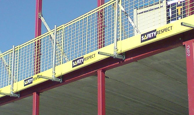 ÇELİK KOLON DESTEĞİ - SafetyRespect kenar koruma