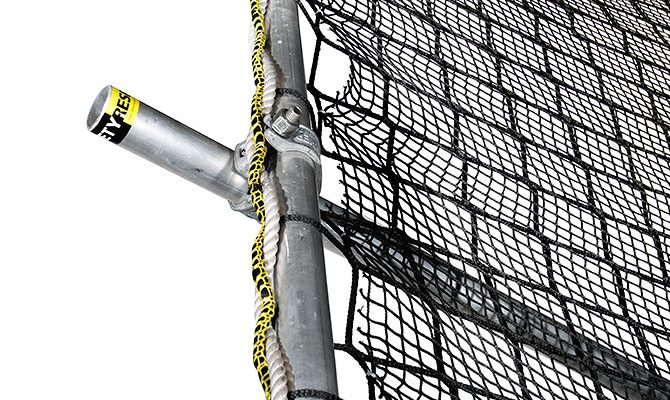 YAPI ARA KATLARINDA GÜVENLİK AĞI - SafetyRespect kenar koruma