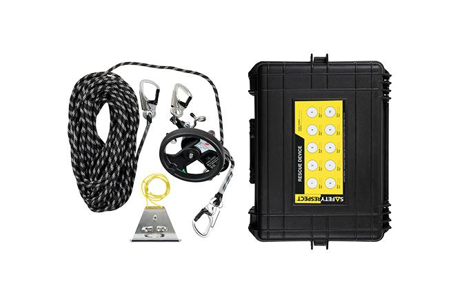 Rescue kit with case