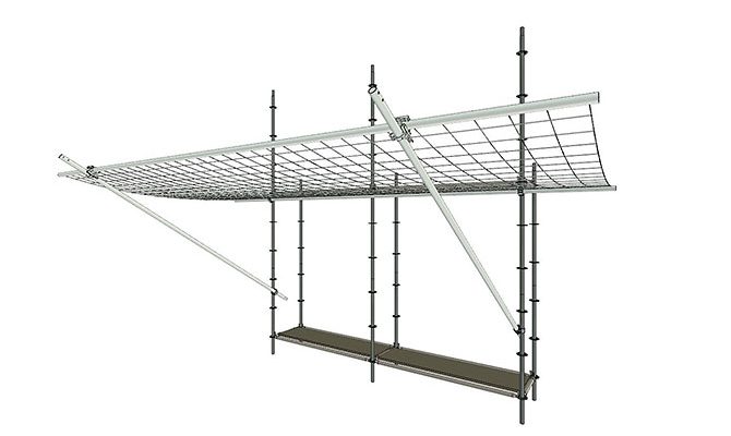 İSKELE SİSTEMLERİNDE GÜVENLİK AĞI - SafetyRespect kenar koruma