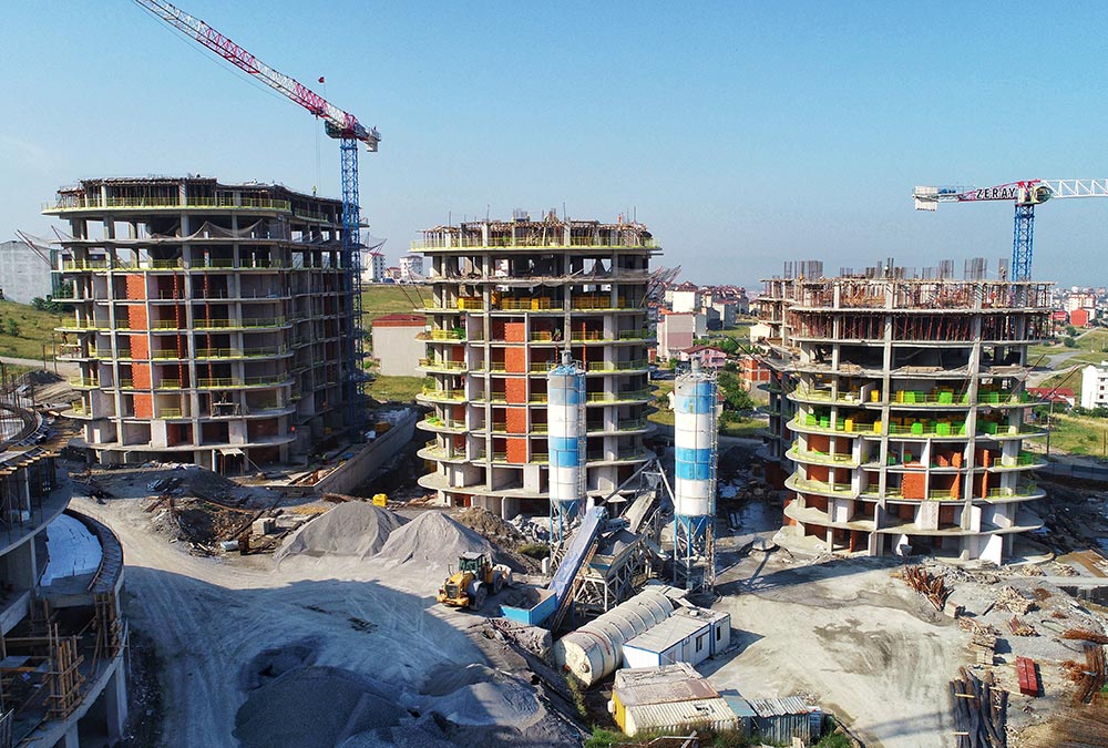 Geçici kenar koruma - Zeray_insaat Meva Anadolu projesi