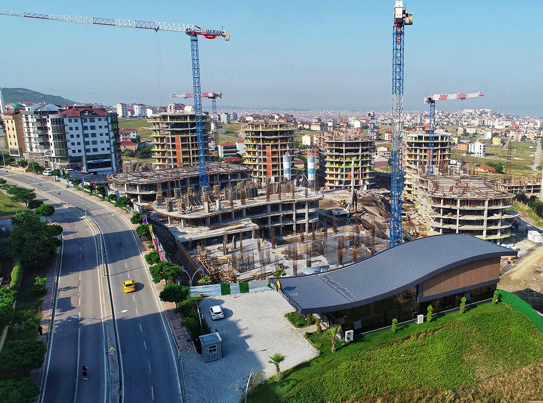 Geçici kenar koruma - Zeray_insaat Meva Anadolu projesi