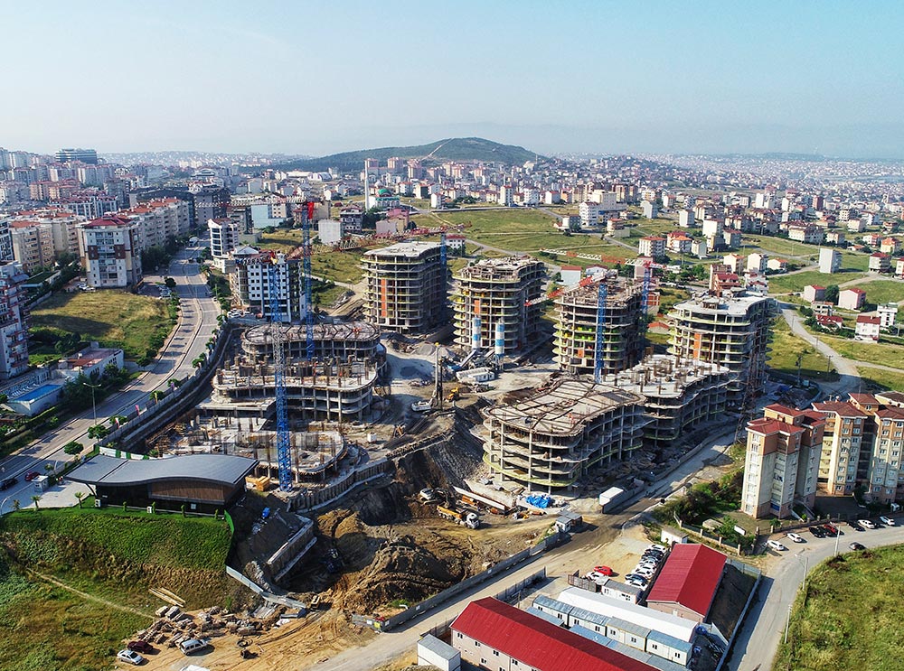 Geçici kenar koruma - Zeray_insaat Meva Anadolu projesi